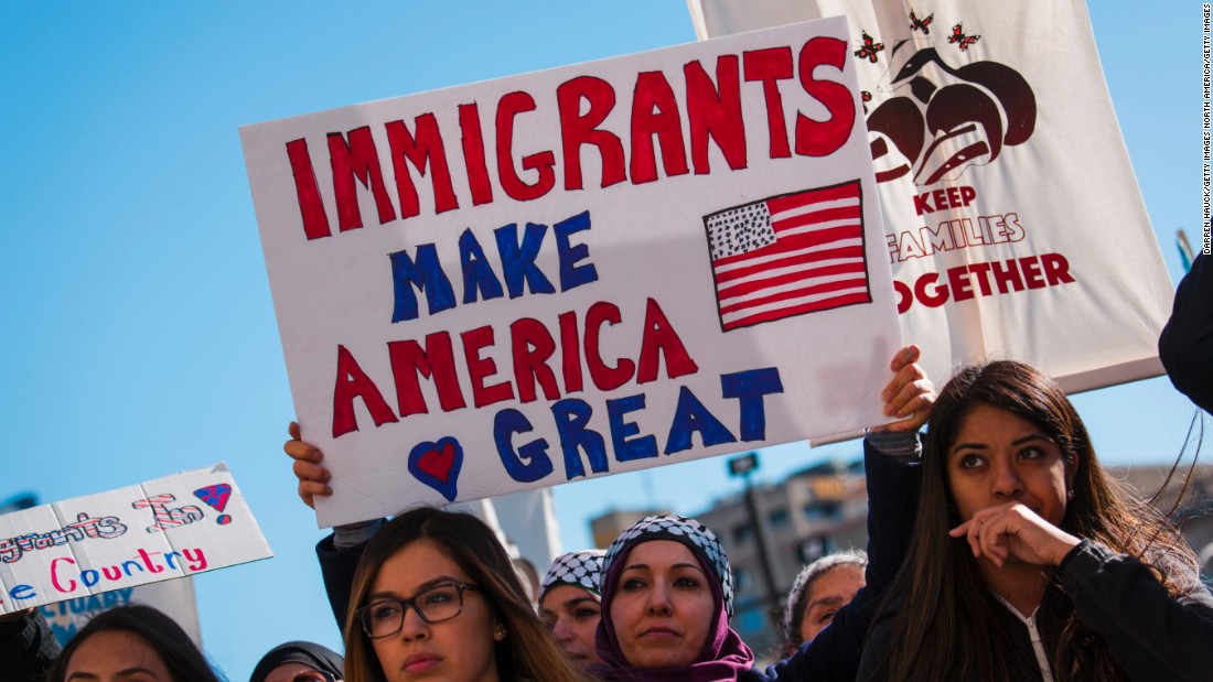 Restaurants and schools close for 'A Day Without Immigrants'