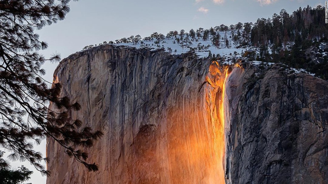 'Firefall' at Yosemite Park thrills visitors