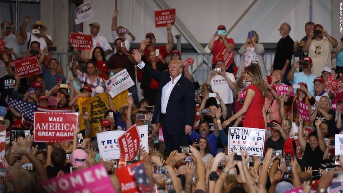Trump Gets What He Wants In Florida Campaign Level Adulation Cnnpolitics