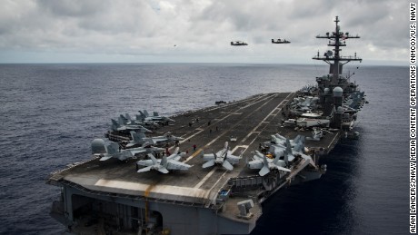 USS Carl Vinson Navy strike group: What to know
