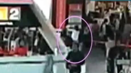 Video appears to show Kim Jong Nam attacked