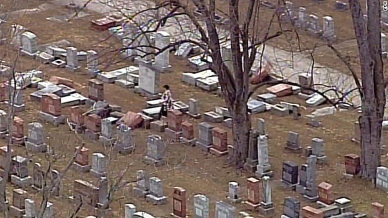 Police are investigating damage to headstones at the Chesed Shel Emeth Society cemetary in Missouri.