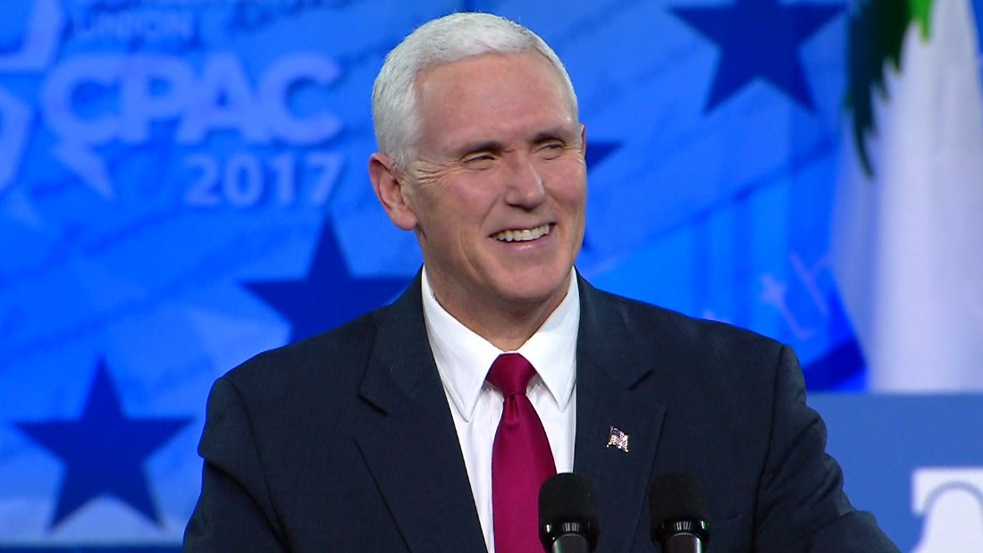 At CPAC, Pence rallies conservatives around Trump's agenda