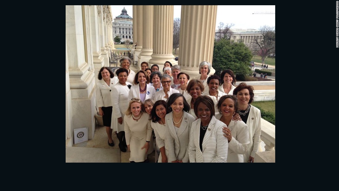 Democratic Women Wear White 