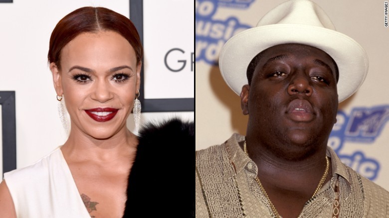 Faith Evans and Christopher Wallace