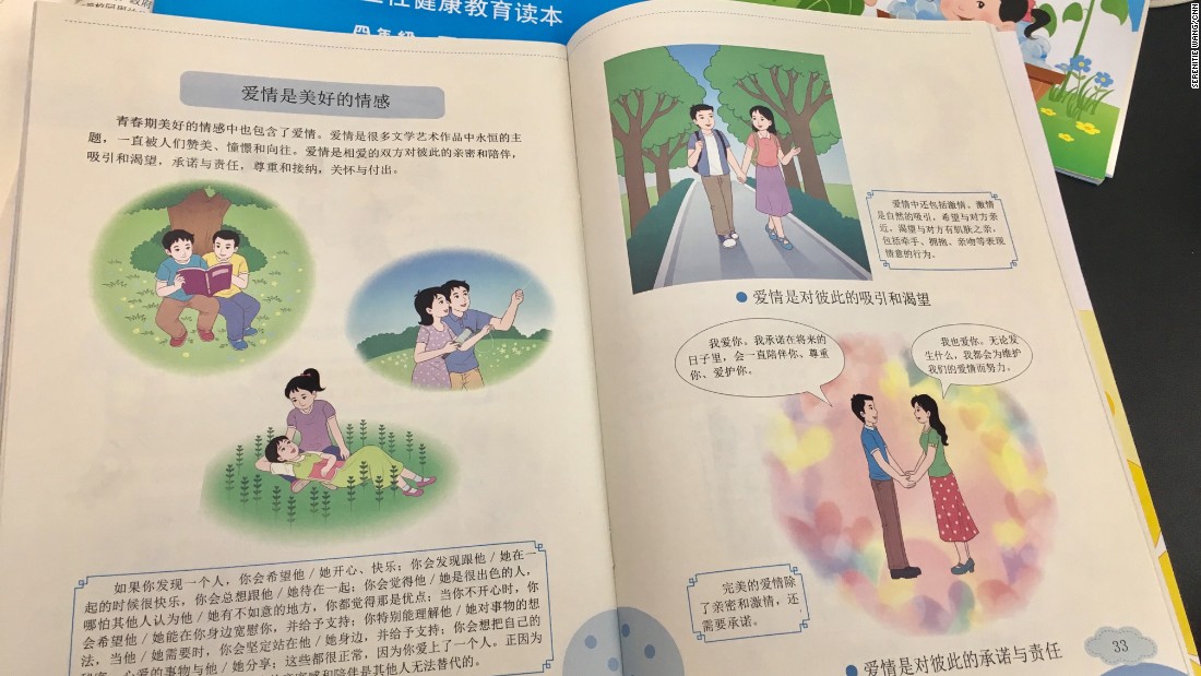 Shock And Praise For Groundbreaking Sex Ed Textbook In China Cnn