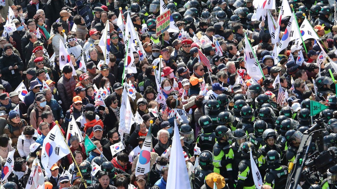 South Korea: 3 Die In Protests After President Removed From Office - Cnn