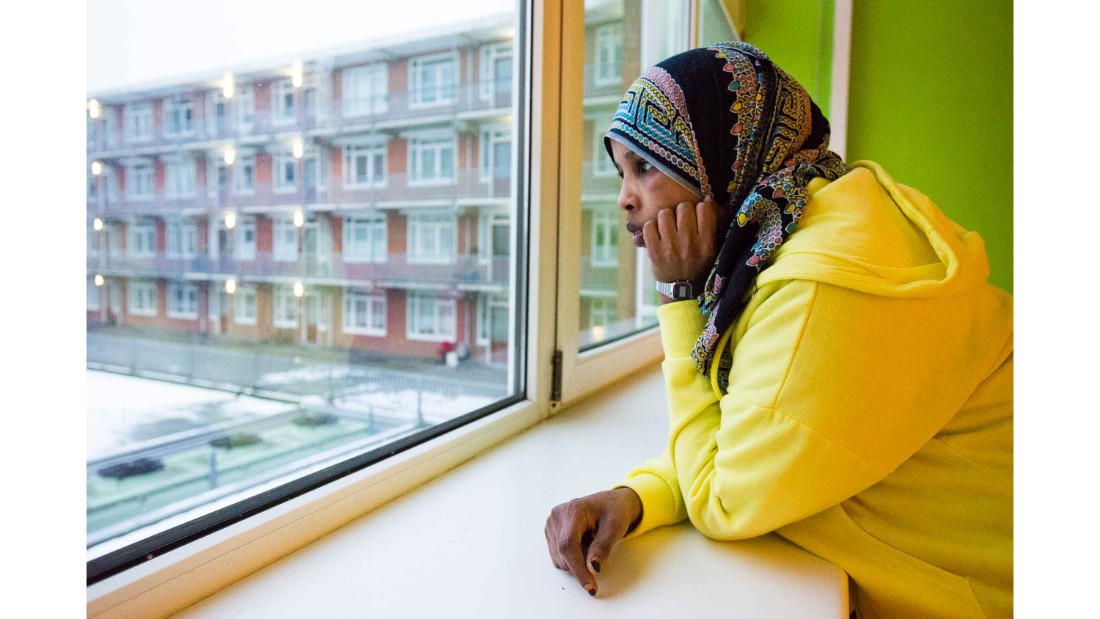 Bushra Hussein says she is now at peace with life in the Netherlands. &quot;It&#39;s my second home... I&#39;ve lived here almost 8 years. I&#39;ve come across a lot of problems without documents, but still I can call it home, because the place I&#39;m living is safe.&quot;