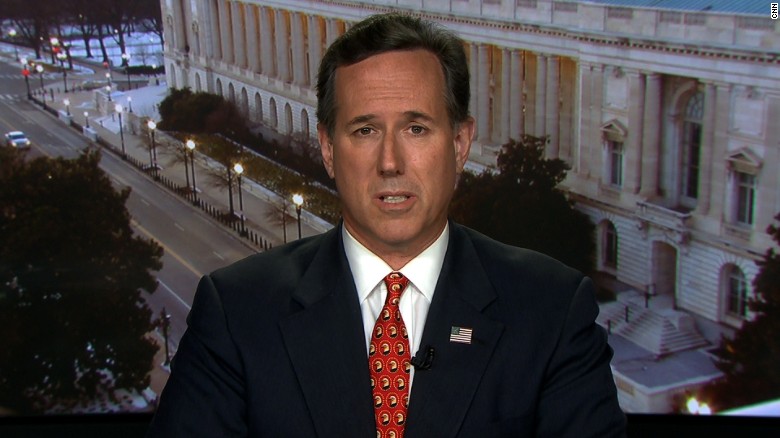 Santorum: Trump is hurting himself 