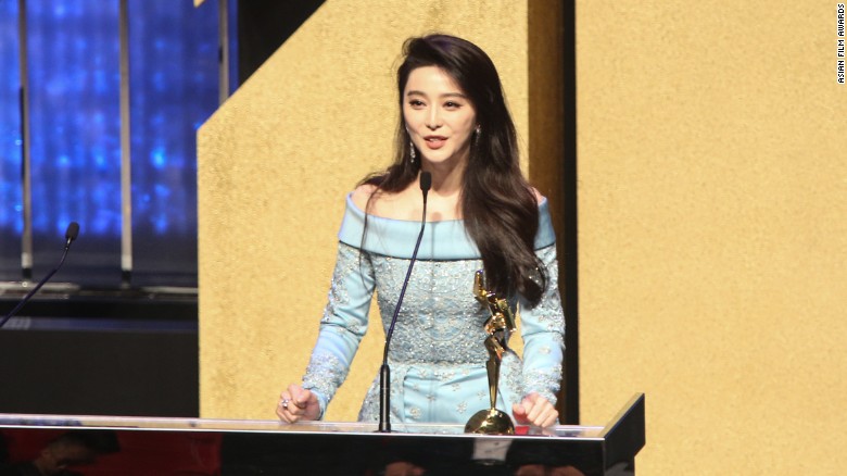 Chinese actress Fan Bingbing won Best Actress for &quot;I Am Not Madame Bovary.&quot;