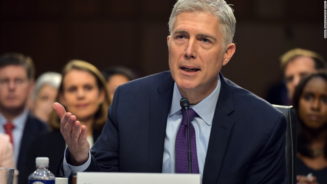 Gorsuch faces third day before Congress