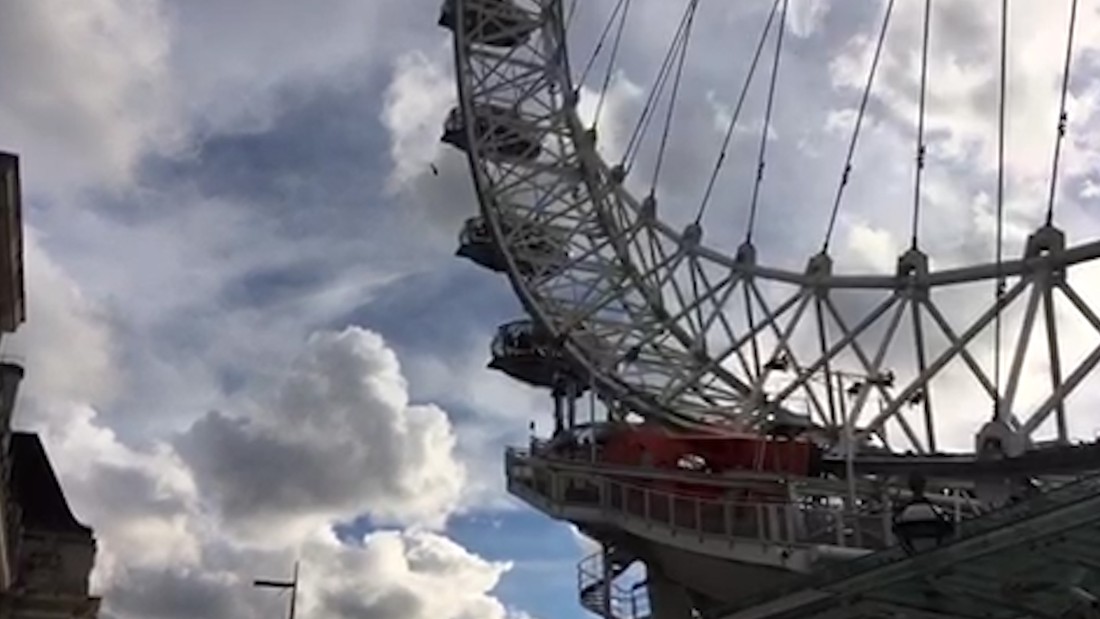 Tourists stranded on London Eye during terrorism incident