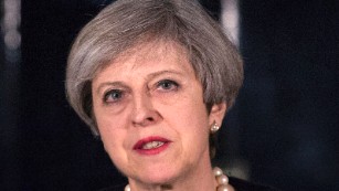 Theresa May: UK will never give in to terror