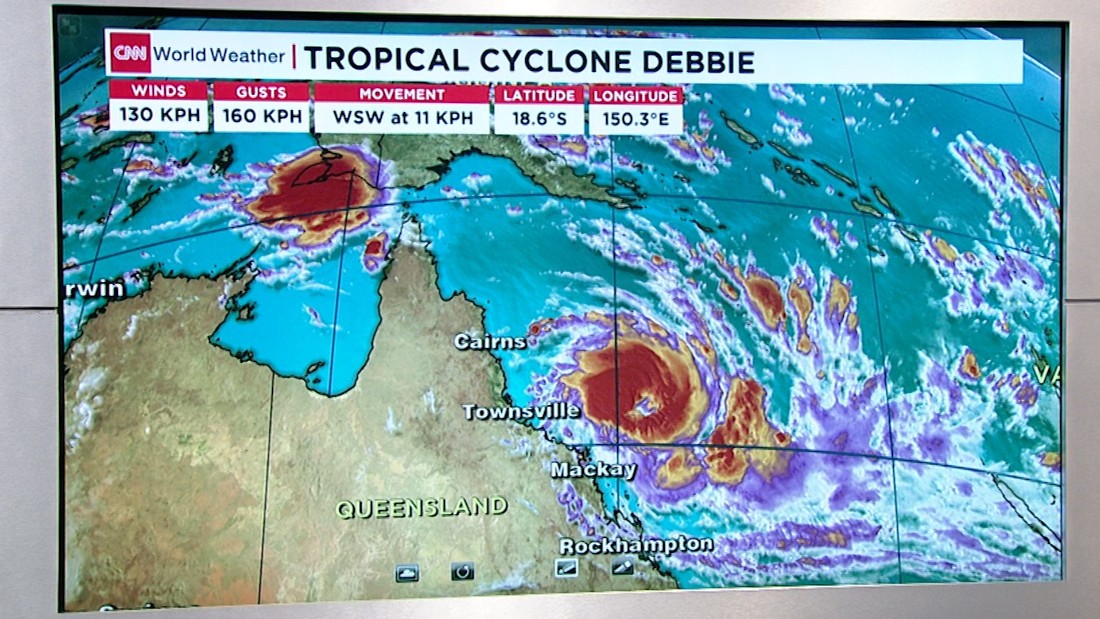 Tropical Cyclone Debbie 2025 Images James Ball