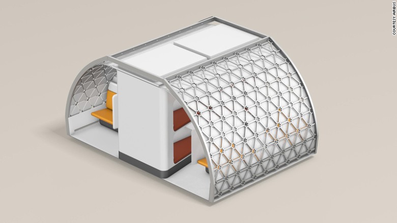 Transpose: A revolutionary design to boost flexibility in cabin refiguration.