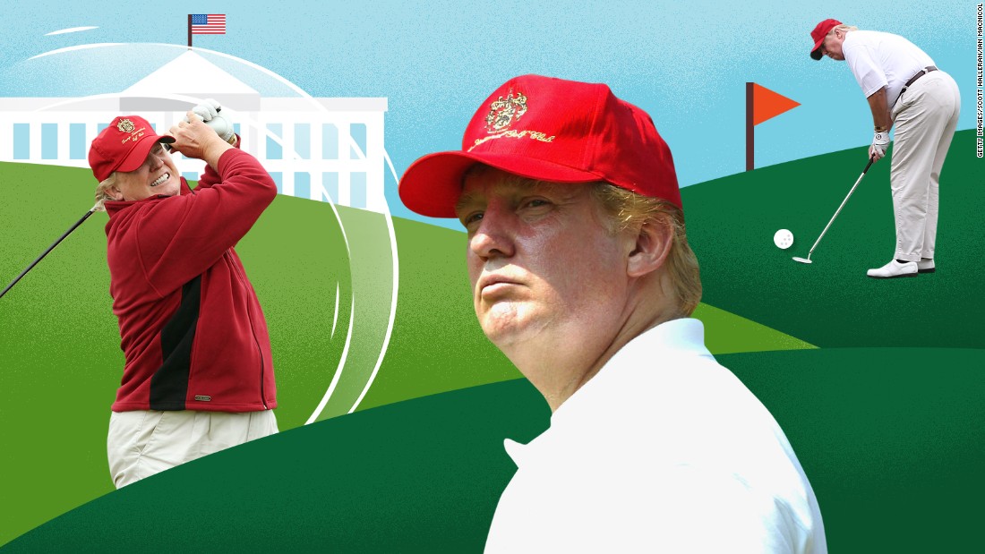 trump i wount have time to golf