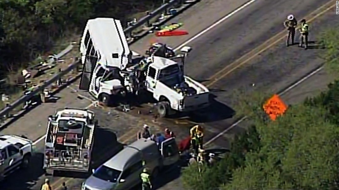 NTSB wants to talk to truck driver in Texas church bus crash