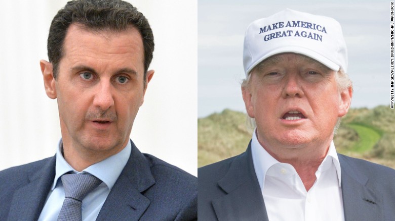 Trump On Syrias Assad Something Should Happen 9524