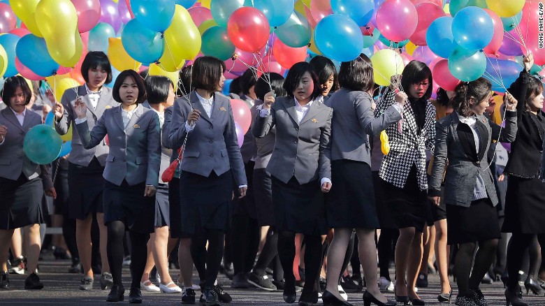 North Korea Puts On A Show For Day Of The Sun 