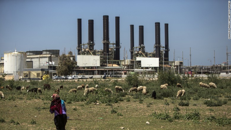 Gaza&#39;s only power plant has run out of fuel.