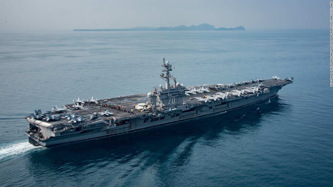 Official: White House, Pentagon miscommunicated on aircraft carrier’s location