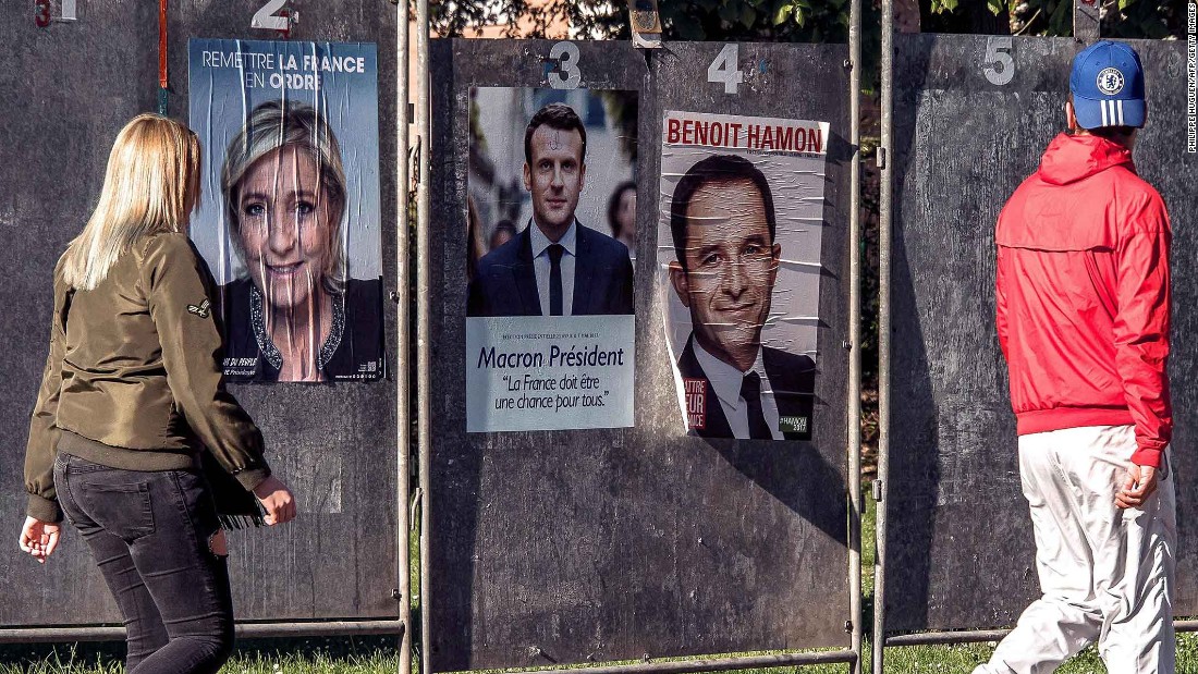 French election Voting begins in closelyfought race