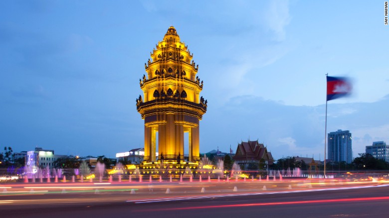 New Khmer Architecture (1956-1972) was pioneered by Cambodian architect Vann Molyvann, who built some 100 structures in the post-independence, pre-war period in the country. He was behind Phnom Penh&#39;s Independence Monument, unveiled in 1958. Photo by Sam Naiman (www.chromafilms.net)