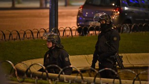 Gunman opens fire on police in Paris