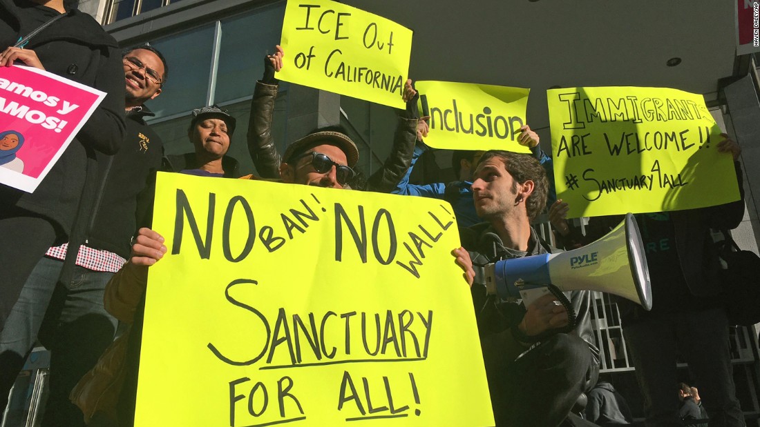 Judge blocks part of Trump's sanctuary cities executive order