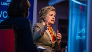 Clinton: &#39;If the election had been on October 27, I would be your president&#39;