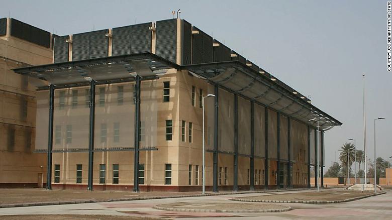 The U.S. Embassy in Baghdad, Iraq