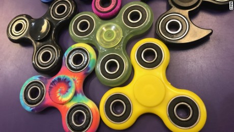 Some schools ban fidget spinners