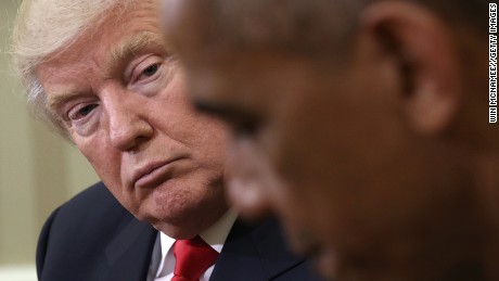 Trump blasts Obama on Twitter, demands apology