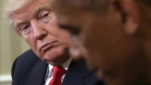 Trump&#39;s strain with Obama marks departure from presidential fraternity 