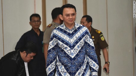 Jakarta governor gets two years for blasphemy