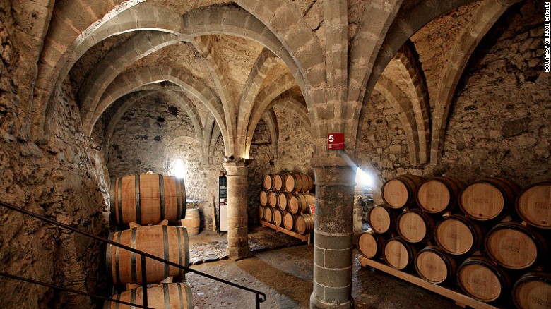 <strong>The cellars: </strong>Chillon Castle -- flanked by three acres of lush, terraced vineyards -- has been turning out delicious white and red wine blends since 2011, including the excellent Clos de Chillon Grand Cru.