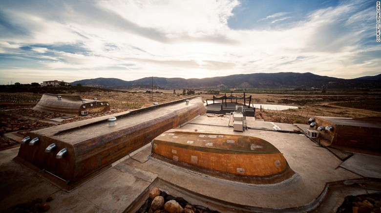 <strong>Vena Cava, Mexico: </strong>Architects Alejandro D'Acosta and Claudia Turrent took a handful of abandoned fishing vessels, flipped them upside down and built a winery beneath.