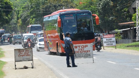 Philippines official: Terror suspect still in besieged city