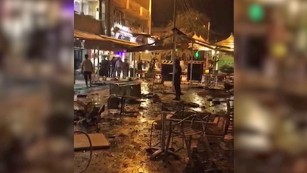 The explosion occurred outside a Baghdad shop.