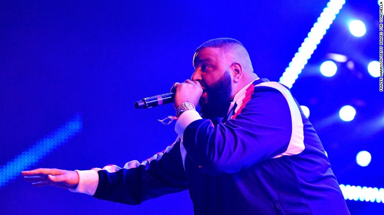 DJ Khaled performs during the 2017 Coachella Valley Music &amp; Arts Festival on April 23, 2017 in Indio, California.