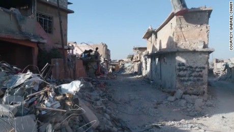 Drone footage shows Mosul's devastation