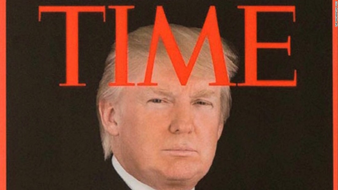 Faking a Time magazine cover is the most Trump thing ever CNNPolitics