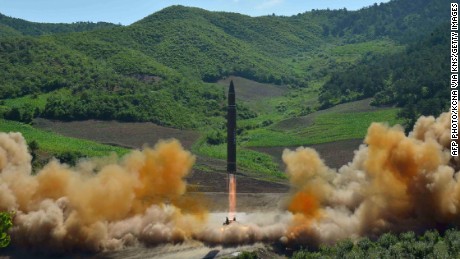 Footage emerges of North Korea's ICBM launch
