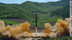 Footage emerges of North Korea&#39;s ICBM launch