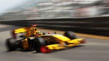 Kubica competing for the Renault F1 team at the 2010 Monaco Grand Prix. The Pole, now 32, finished on the podium 12 times in his F1 career, three of those coming with the French team.