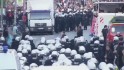 G20 protesters clash with German riot police