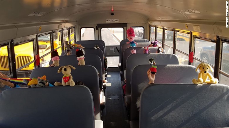 toys on the bus