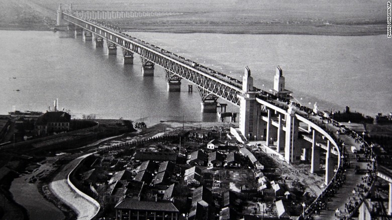 The Nanjing Yangtze River Bridge opened in 1968.