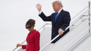 Trump open to son testifying in Russia inquiries, and other things reporters learned from his Air Force One visit