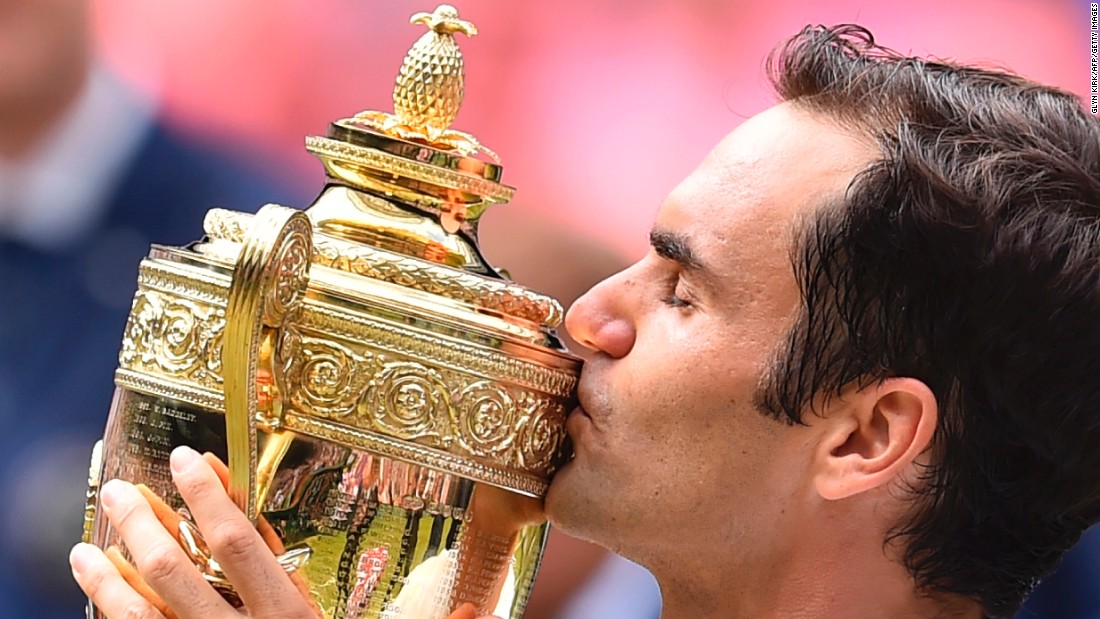 Roger Federer overwhelms Cilic to clinch historic eighth Wimbledon title - CNN